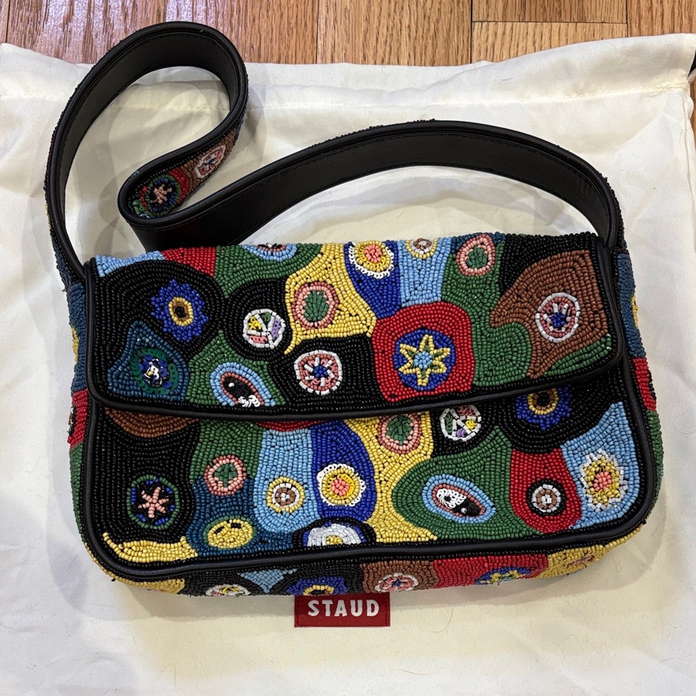 Staud Tommy Beaded Bag